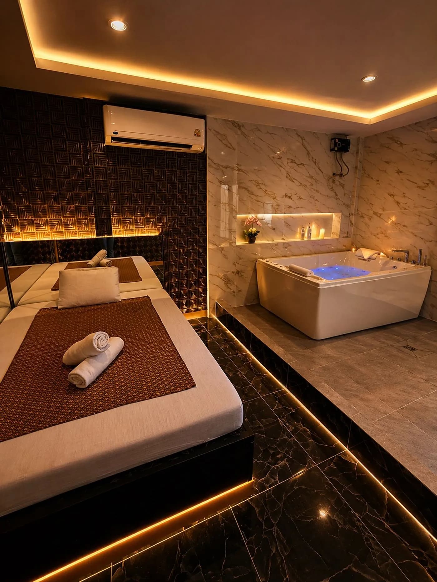 VIP Jacuzzi Suite — luxury nuru massage suite in Bangkok