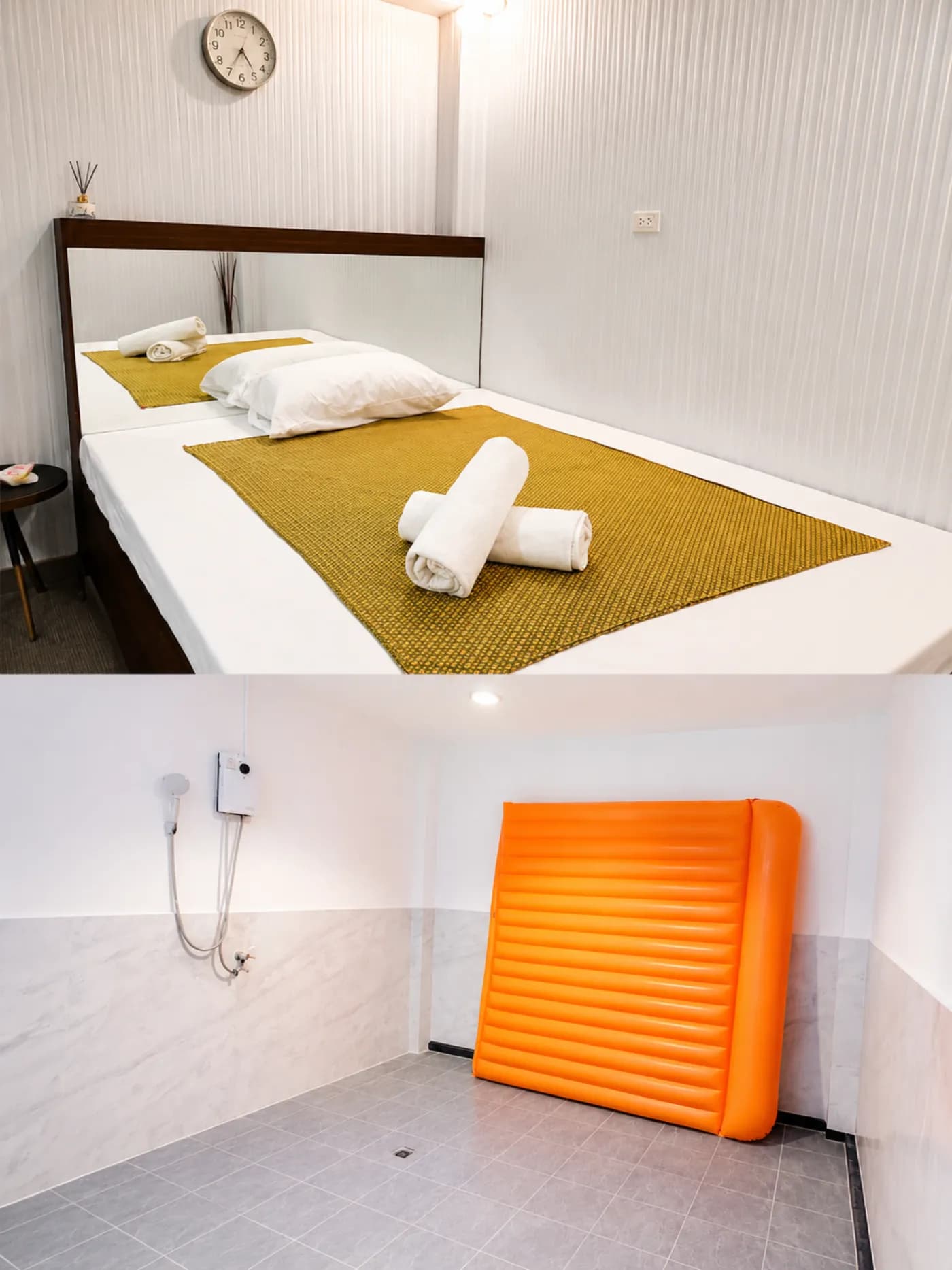 VIP Shower + Nuru Mat — luxury nuru massage suite in Bangkok